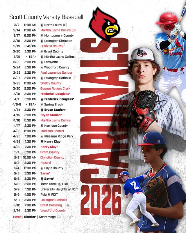 Scott County High School Baseball tweet media