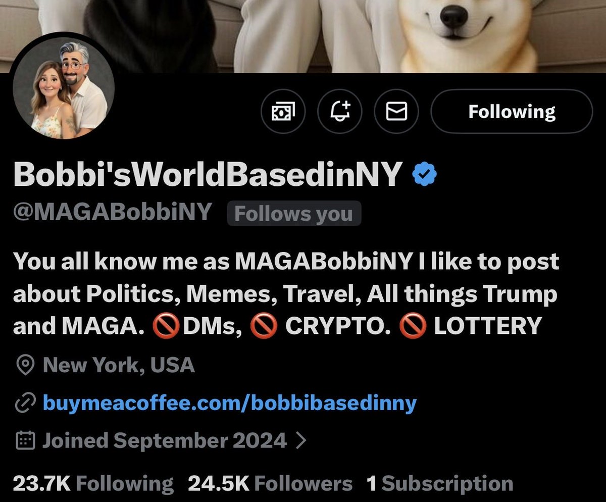 🚨Let’s push my friend BOBBI over the 35K mark! <a href="/MAGABobbiNY/">Bobbi'sWorldBasedinNY</a> is the BombDizzle 💣 🚨