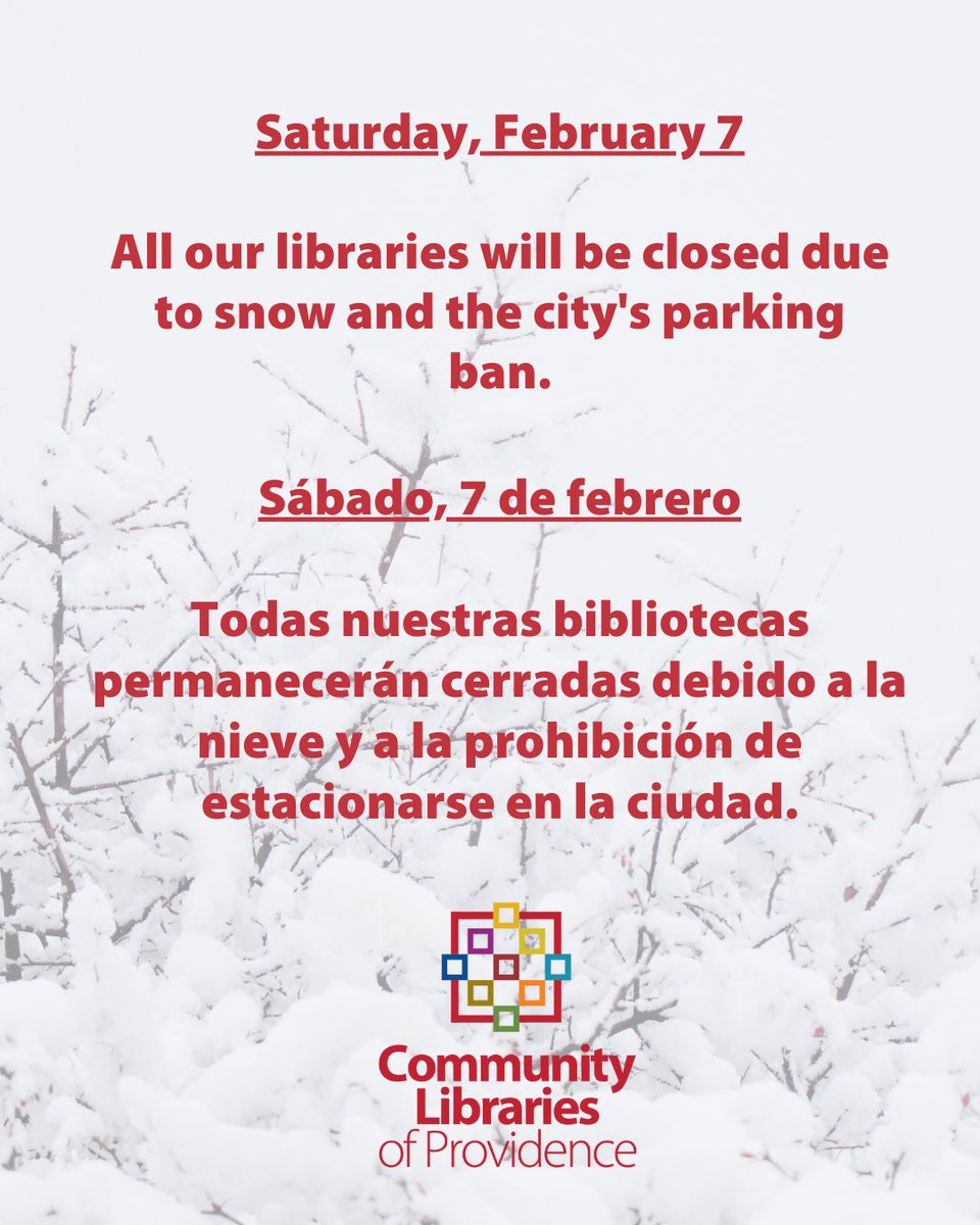 Community Libraries of Providence tweet media