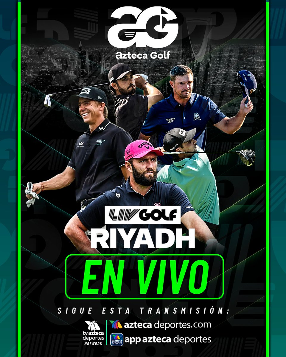 ¡Hoy conoceremos al primer campeón de la temporada 2026! ⛳️ 🏆

Se disputa el último día en Riad y tendremos un nuevo Monarca 🔥🏌️‍♂️

#LIVGolfXAzteca #AztecaGolf

🔴 EN VIVO: tinyurl.com/3smx229d