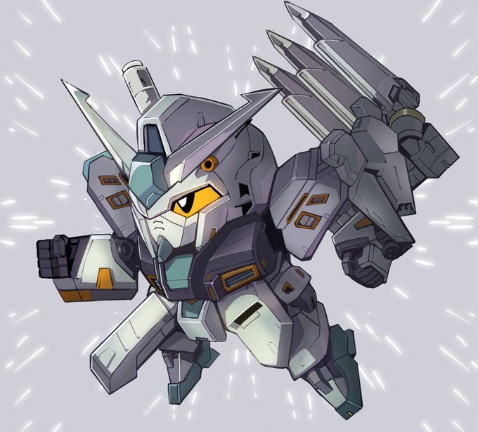 新しいけどちょっと懐かしい感じの量産型νガンダム 