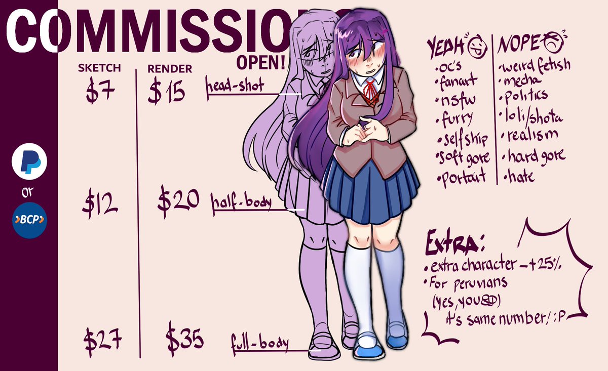 DAK_067's tweet photo. OPEN COMMISSIONS

You can contact me via DM or through my https://t.co/hLyfiyKil3 to learn more or to request a commission ✨

#commissionsopen #commissionart https://t.co/xNbFTlB0z7