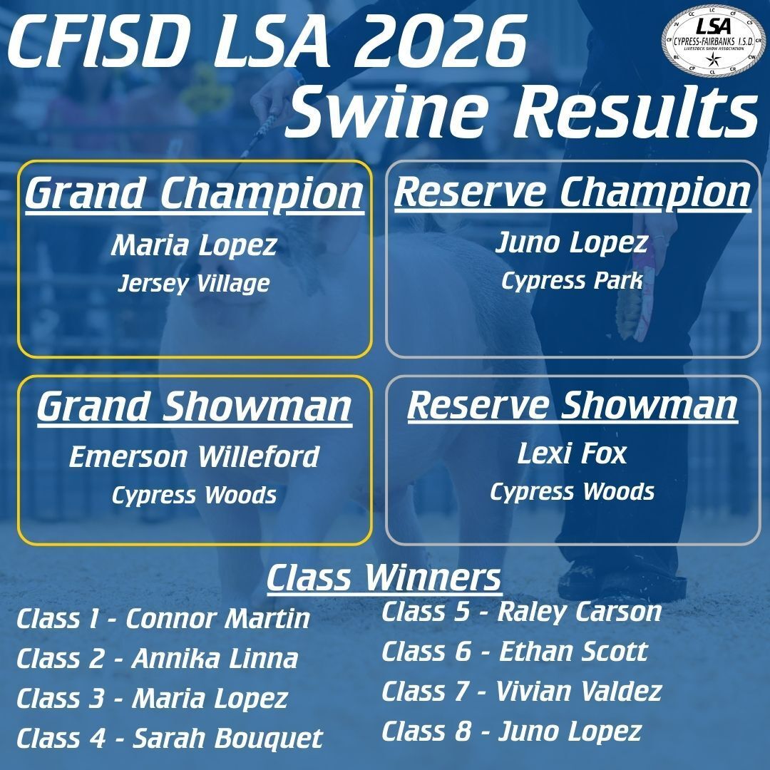 CFISD Livestock Show tweet media