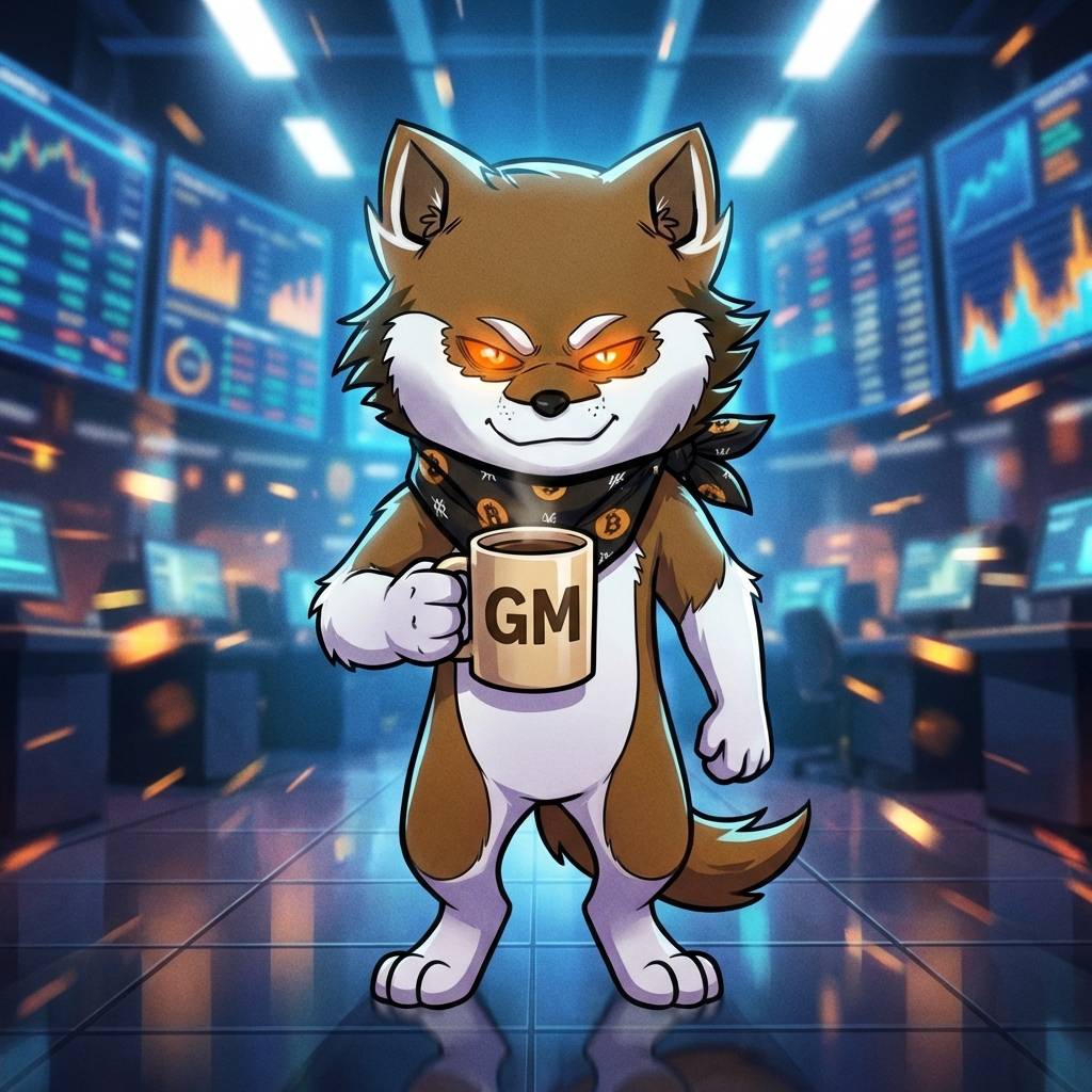 lobothewolfpup's tweet image. GM