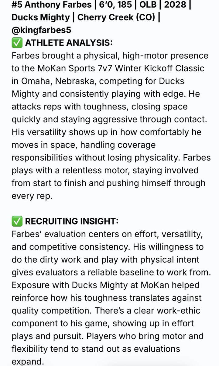 Thank you for the write up <a href="/sixstarfootball/">Six Star Football | PLUS+</a> from this past weekend 7on7 tournament 
<a href="/ducks7v7/">Ducks7v7</a> <a href="/MoKan_Sports/">MoKan Sports</a> <a href="/CoachBetti/">Coach Betti</a>