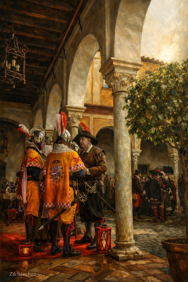 jesfarma's tweet photo. El Tercio de Olivares y el Tercio de Irlanda celebrando el Día de los Tercios, con la Historia viva en sus calles.
#DiaDeLosTercios #TercioDeOlivares #TercioDeIrlanda #HistoriaViva #RecreacionHistorica #Tercios #SigloDeOro #HistoriaDeEspaña #Olivares #Sevilla #zusanchez https://t.co/MQ0otKEIub