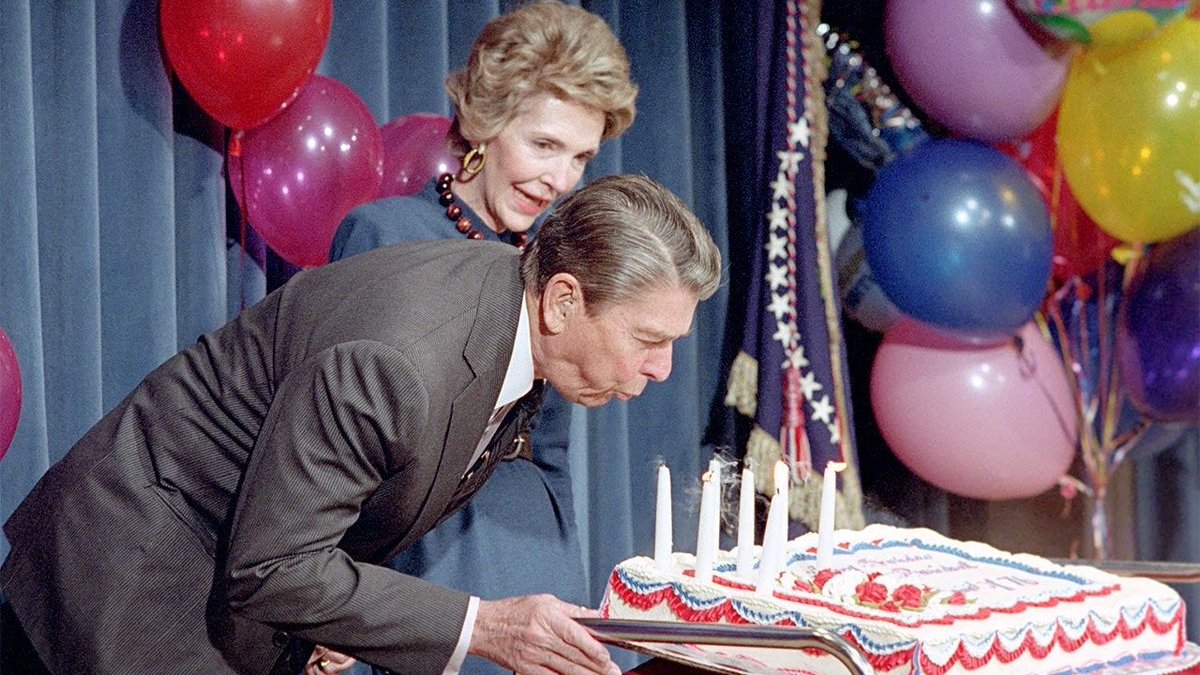 wrsgop's tweet photo. ‘We can’t help everyone, but everyone can help someone.’ 

Happy 115th Birthday to President Ronald Reagan—an enduring reminder of faith, freedom, and optimism. 🇺🇸✨ https://t.co/lX5CGXqOj7