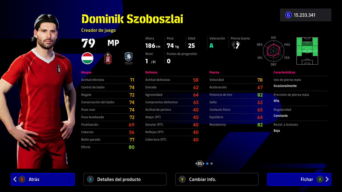 esta face en #eFootball esta al nivel de un scan, como tanto curioso no? <a href="/GalvaniRenan/">Renan Galvani🎮</a>