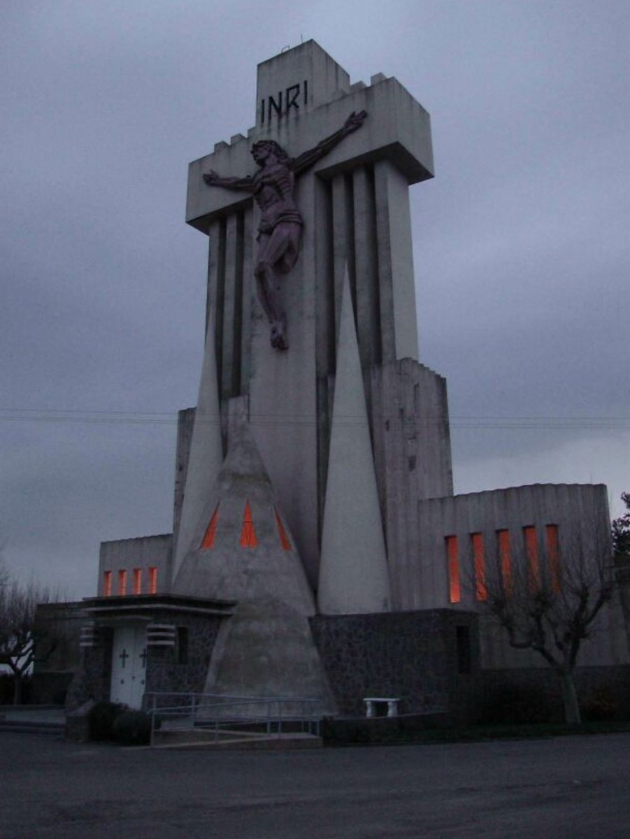 Imagine stumbling upon this church in Argentina if you had no prior knowledge of Christianity.