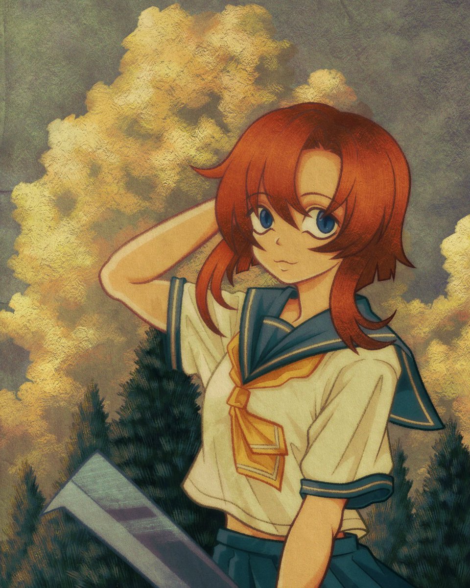 finally finished this, i haven't drawn rena in agessss

#higurashi #whentheycry #renaryuugu #fanart