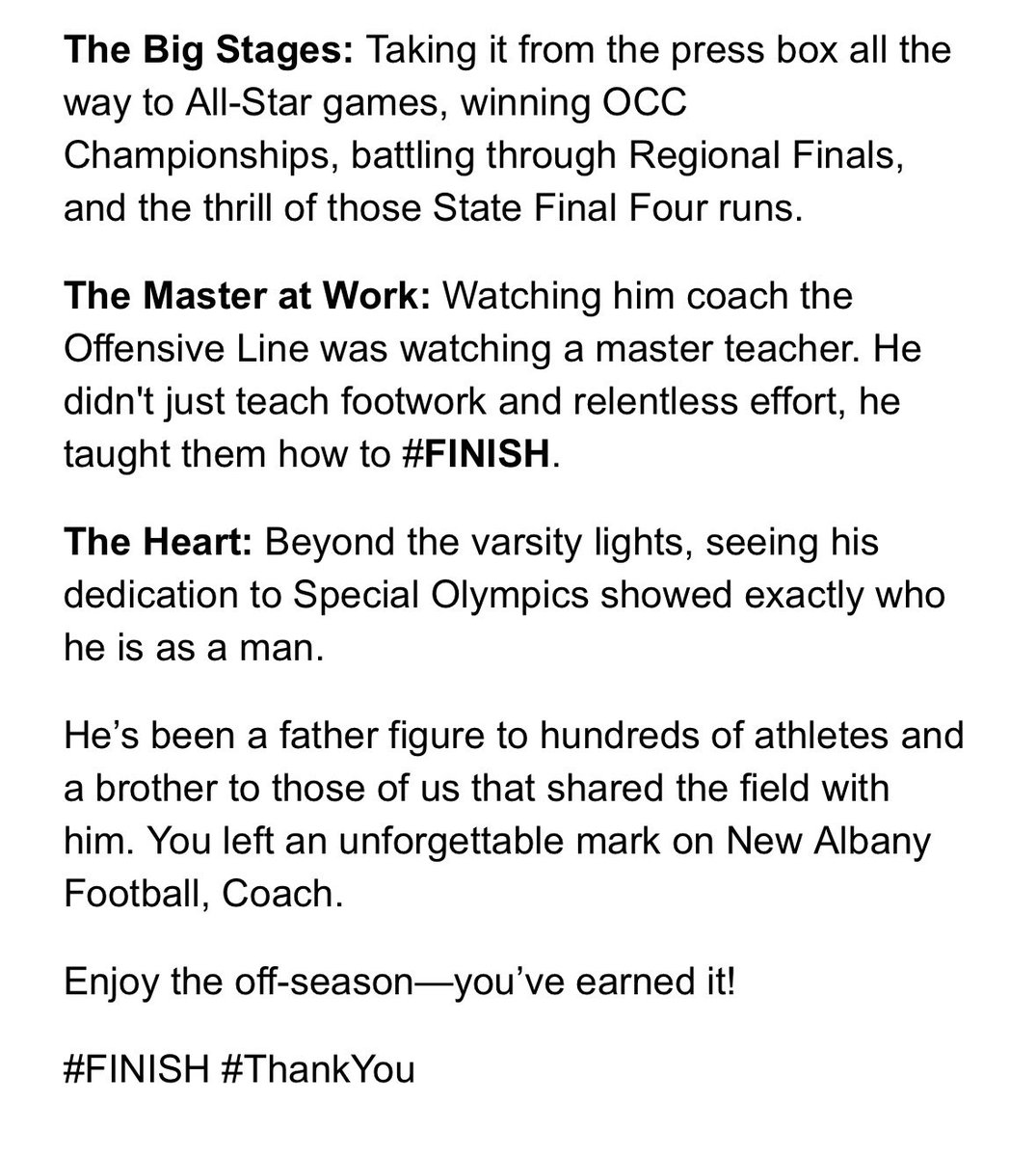 Coach Samanich tweet media