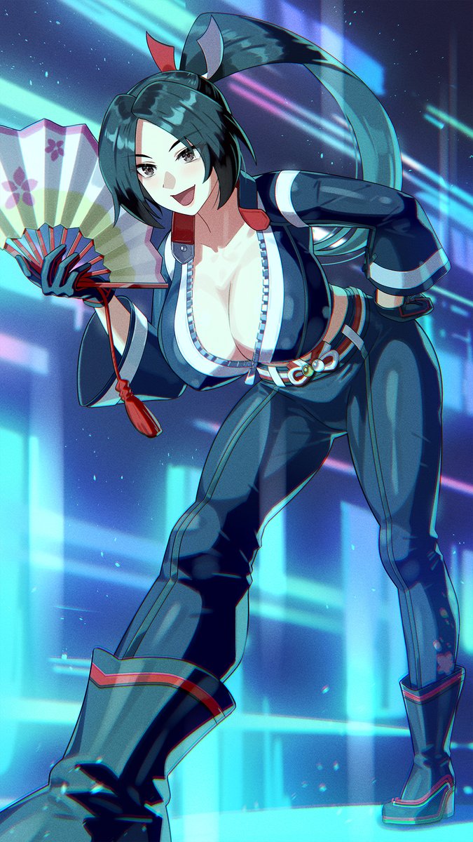 yagi2105's tweet image. 不知火舞 (再)
#格ゲーキャラ描こうぜ