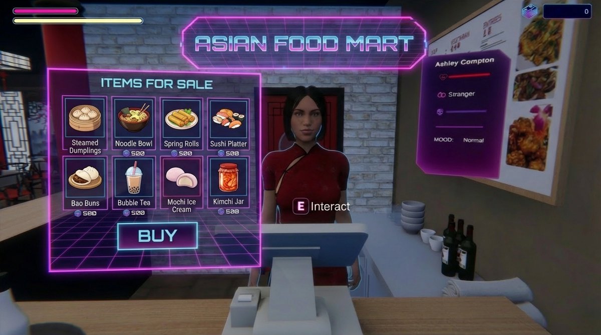 🚧 Working on the next NeonStrip update 🚧
More romance features &amp; new intercourse positions, a world shop system foundation, expanded character customization, and a new gender option.
Big systems in progress 👀🔥
#NeonStrip #IndieDev #AdultGame #GameDev #Unity3D