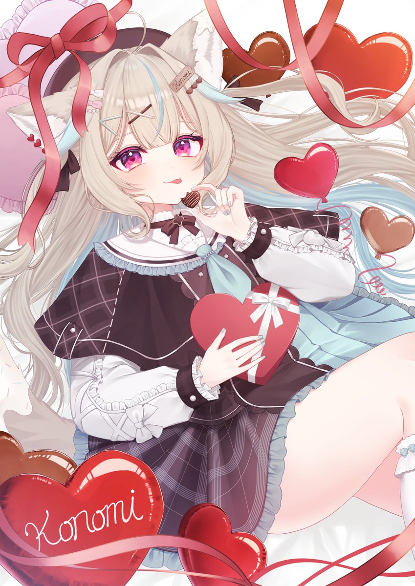 テーマ「バレンタイン」🐺🍫
#ミリ創作 #このみすけっち