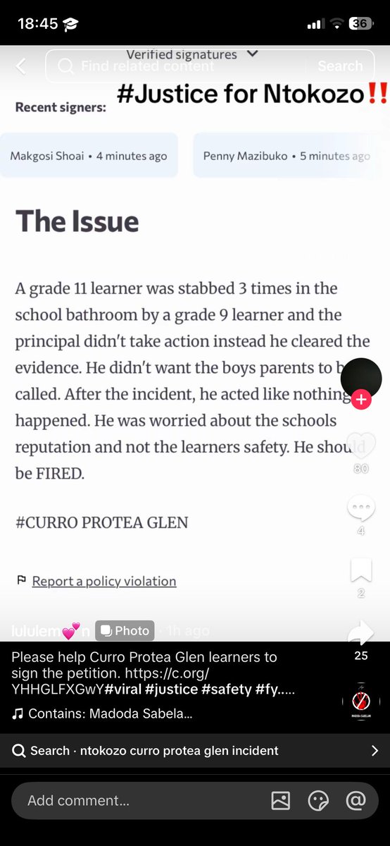 <a href="/destinyzee/">Miss Ziprusha</a> Can please help us as Curro Protea Glen to make this trend 

c.org/r7gh4bgt28 we even created a petition for the principal to be fired 🙏🏾🙏🏾🙏🏾🙏🏾🙏🏾