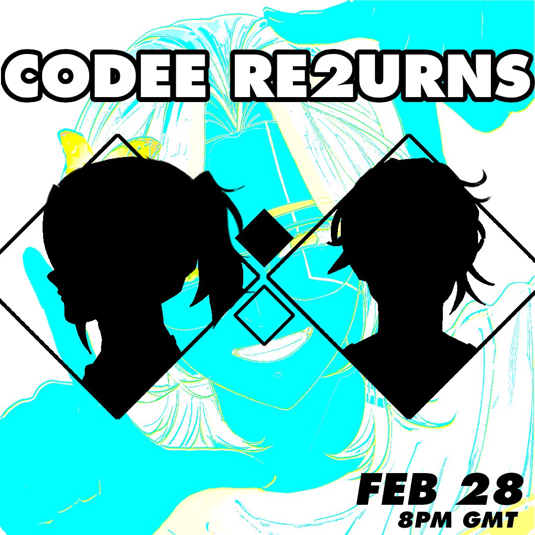 My first stream back and it'll be on my Birthday.
Feb 28 - 8pm GMT 💬