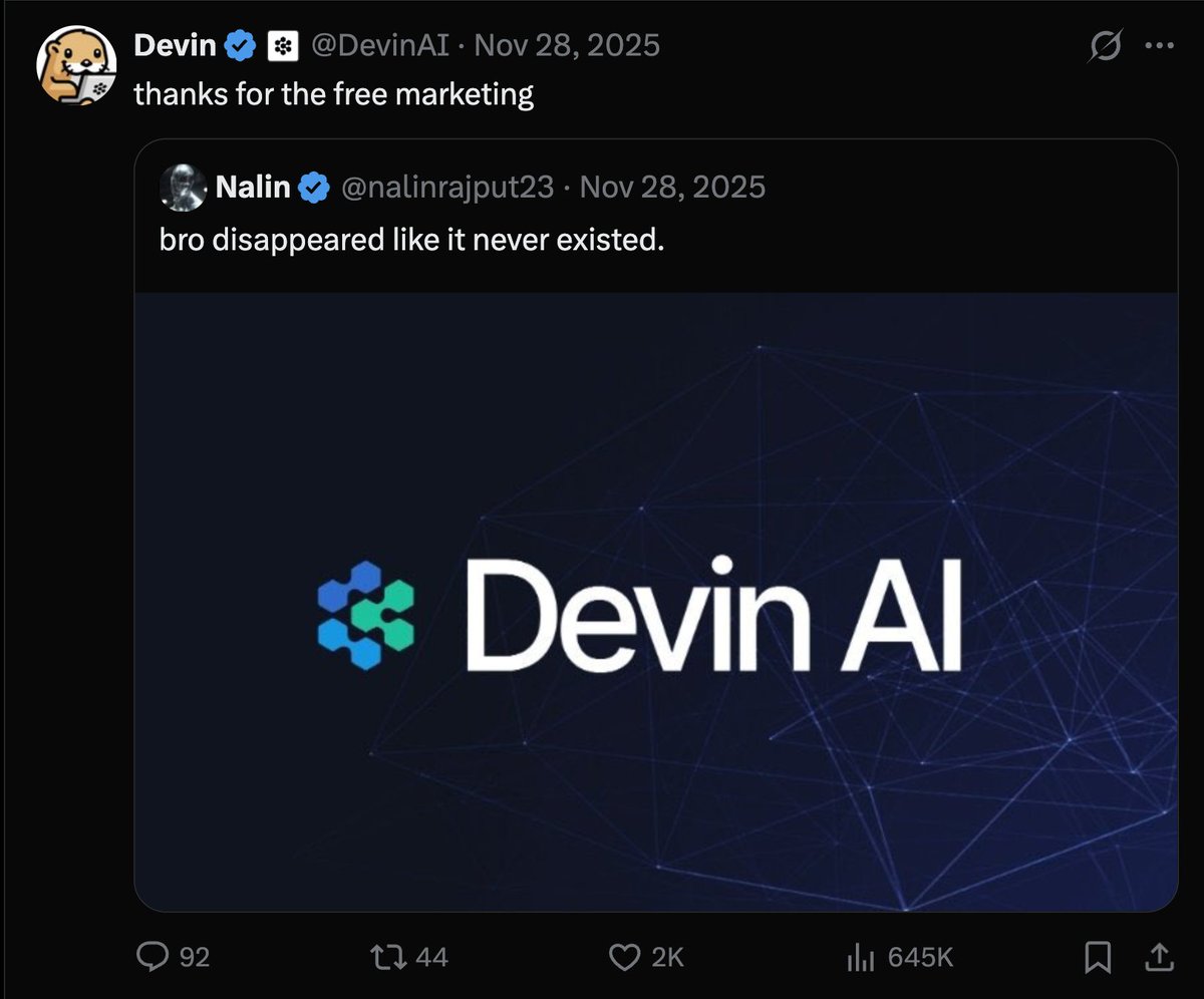 Devin tweet media