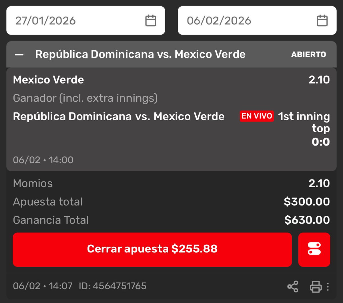 LeoPicksX's tweet photo. Vamos a intentar que estos $300 se conviertan en $3000. Este es mi PASO 1

México Verde ML 

Dame un ❤️si me sigues 🫵🏽 https://t.co/xfVpmc4F4N