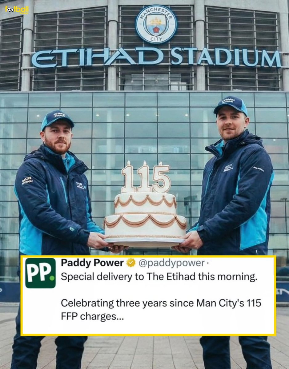 This is incredible from Paddy Power... 🤣