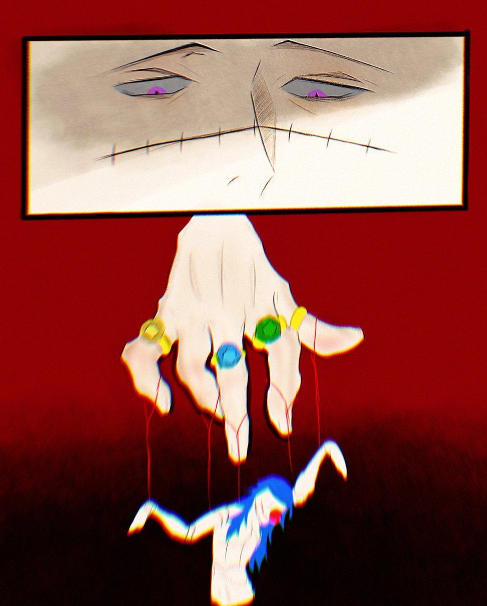 傀儡🐊🤡
#ONEPIECE  #鰐バギ #crocobug