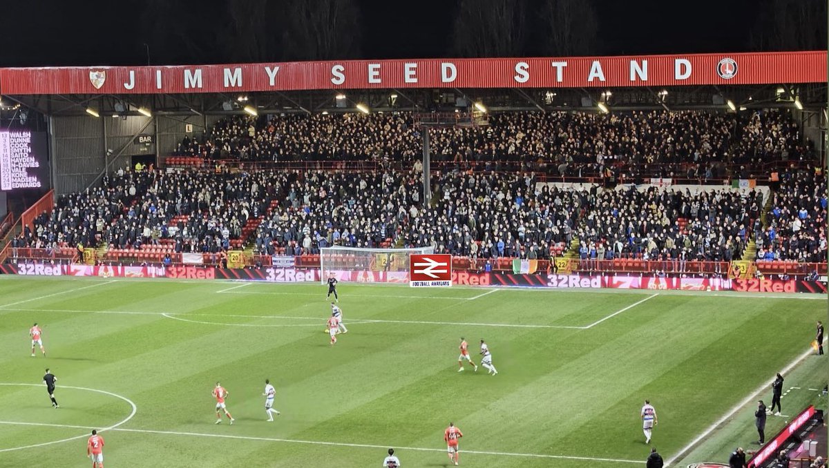 footyawayday's tweet image. QPR fans at Charlton tonight #qpr #cafc

Credit: Chris Britt