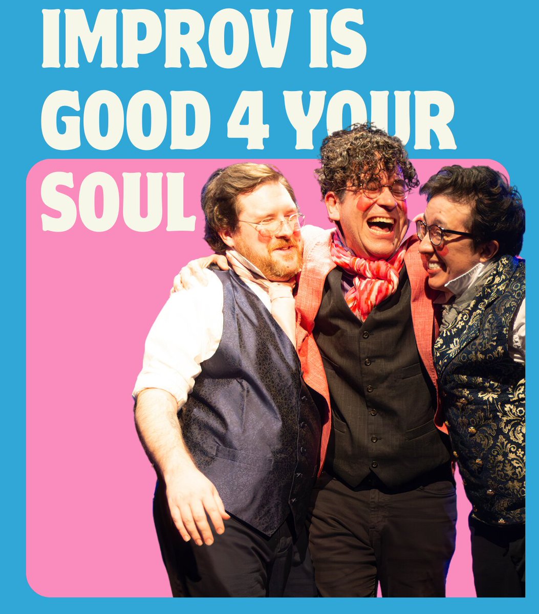 Improv is good 4 your soul! The Hideout has hilarious shows all weekend! mailchi.mp/hideouttheatre…