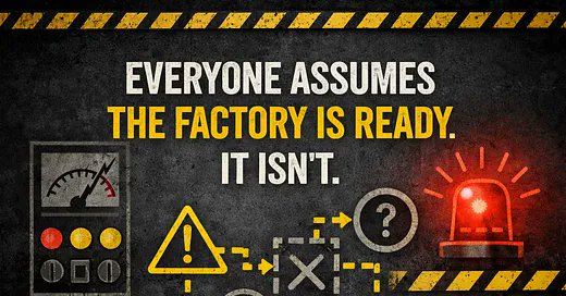 🤖 Automating Confusion - Everyone Assumes the Factory is Ready for AI.  It Isn't. #mfg #manufacturing open.substack.com/pub/automating…