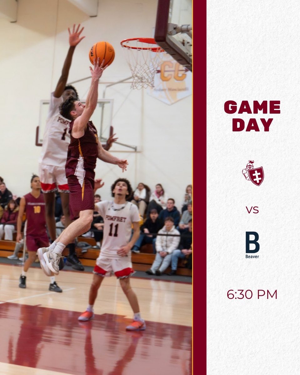 MPrepBBB's tweet photo. It’s GAMEDAY!! The Knights look to face off and host Class B opponent, Beaver Country Day School this evening at 6:30pm. #GoKnights https://t.co/oLsQf86mg8