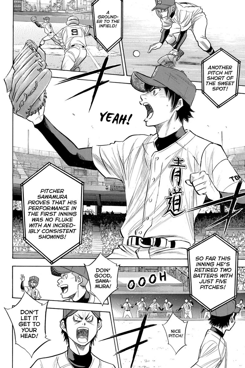 day 148 of posting an Eijun until we get Physical English copies of the Diamond no Ace manga (except now i’m posting when i feel like it)