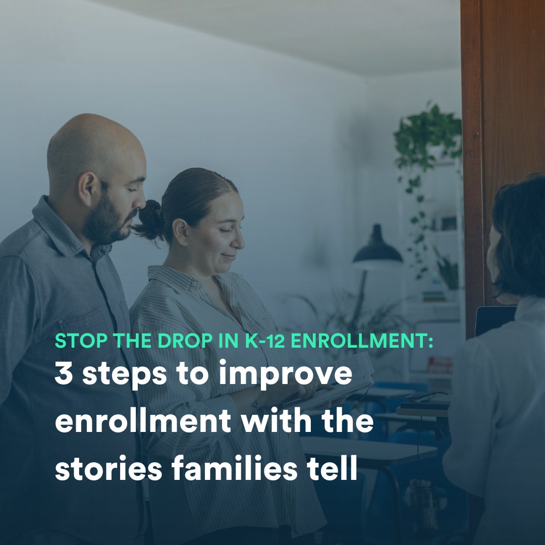 TalkingPointsEd's tweet image. Enrollment doesn’t start at registration—it starts with the stories families tell.

3 steps K–12 districts can use to “stop the drop” by building trust and aligning everyday family experiences.

Blog + FREE companion guide: LINK IN COMMENTS 👇
#k12 #enrollment #familyengagement