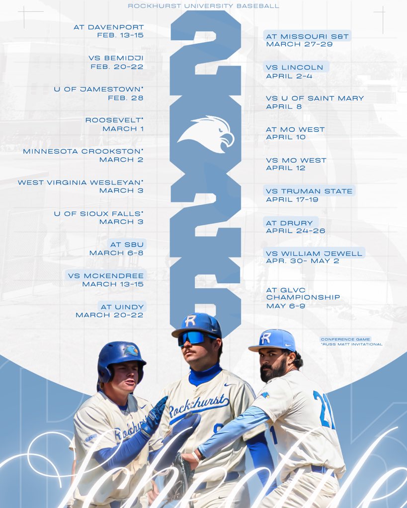 Rockhurst Baseball tweet media