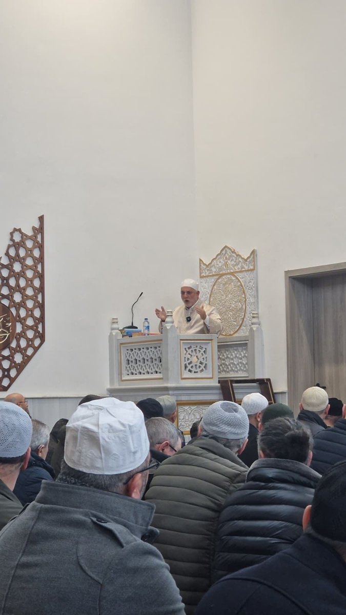 “Kalpten çıkan söz, kalplere ulaşır; cemaatle yapılan irşad, toplumu diri tutar.” Duisburg Mevlana Cami, 06.02.2026,