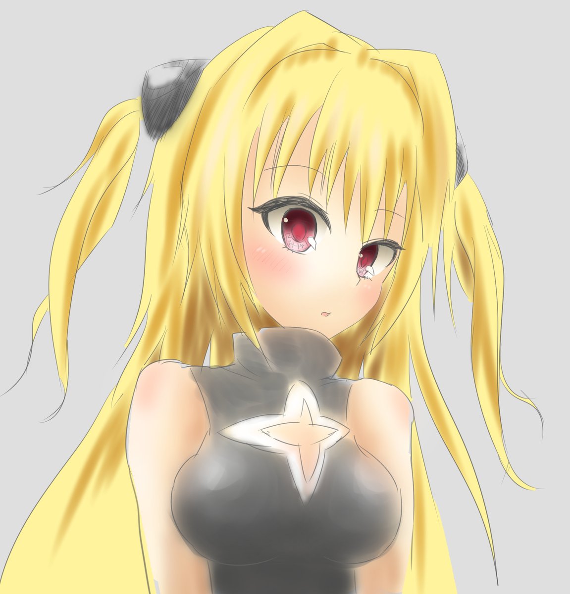 お絵かき初心者だった頃の絵、まぢでボケたブラシで描いてて戦慄 