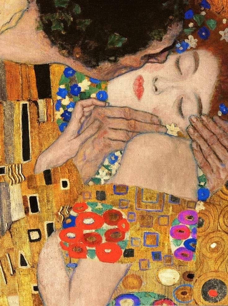 The Kiss, 1908, by Gustav Klimt