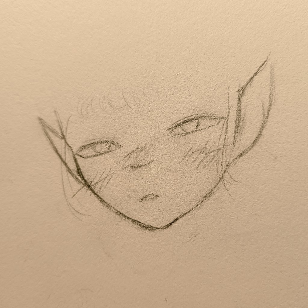 Studio_Droy's tweet image. I think it’s the first time that I draw such a soft face