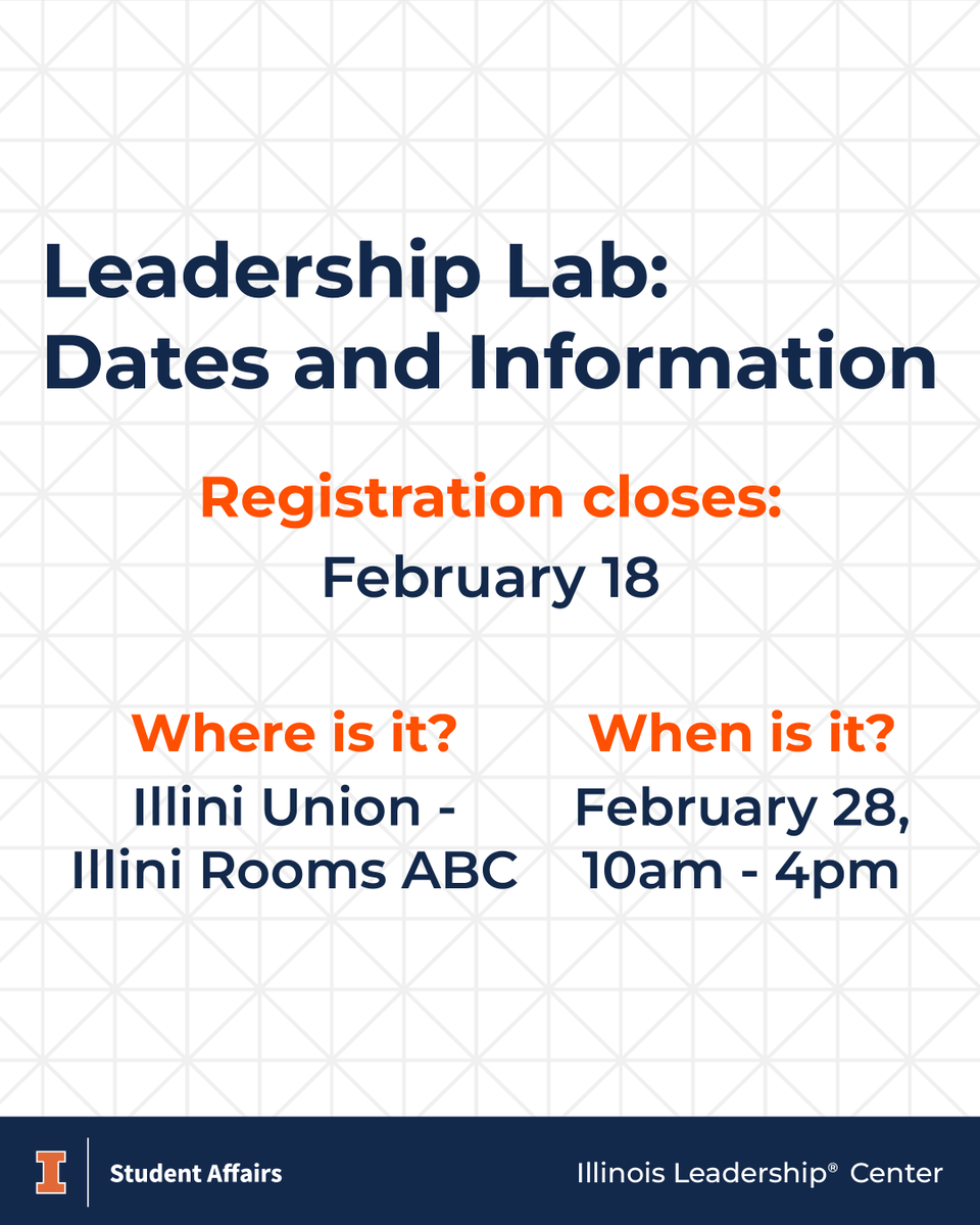 Illinois Leadership® Center tweet media