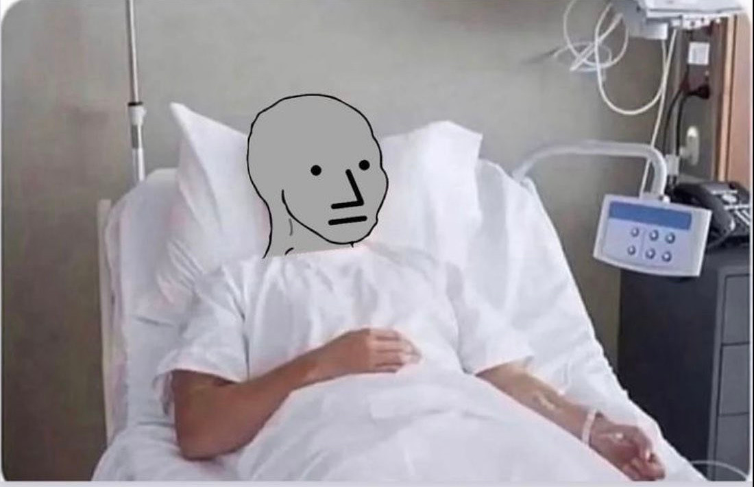 iluminatibot's tweet photo. "What do you mean the jab gave me heart damage? 

The politicians who went to Epstein's island told me the shots were safe." https://t.co/85uwOZnNa3