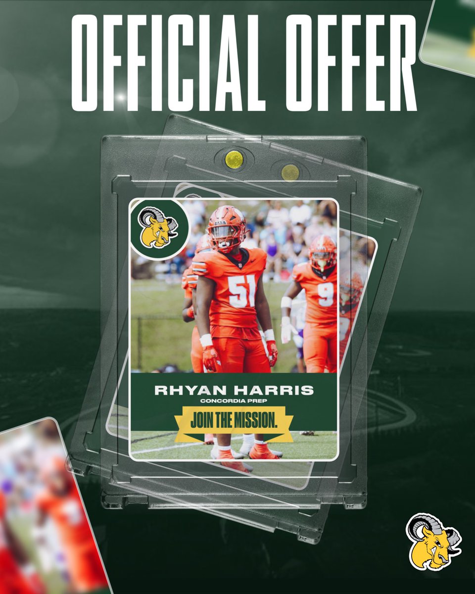 I am truly blessed to receive an offer from  Delaware Valley University!
<a href="/FBConcordiaPrep/">Concordia Prep Football</a> 
<a href="/CoachBrownDB/">Coach Brown</a> 
<a href="/CoachBatts/">Joe Battaglia</a> 
<a href="/CoachGianni_/">Gianni Cucina</a>