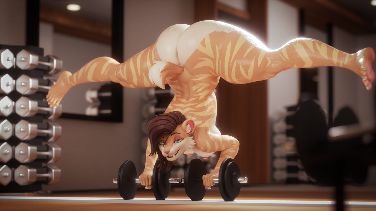 𝓛𝓲𝓰𝓱𝓽 𝓨𝓸𝓰𝓪~ 💋

"Alright dude so do exactly as I do during this mornings warm up okay? Ill keep it nice and easy for ya~"

Hehehe silly gift render made by my friend <a href="/Frihskie/">Frihskie 💦🔞</a> 🎨