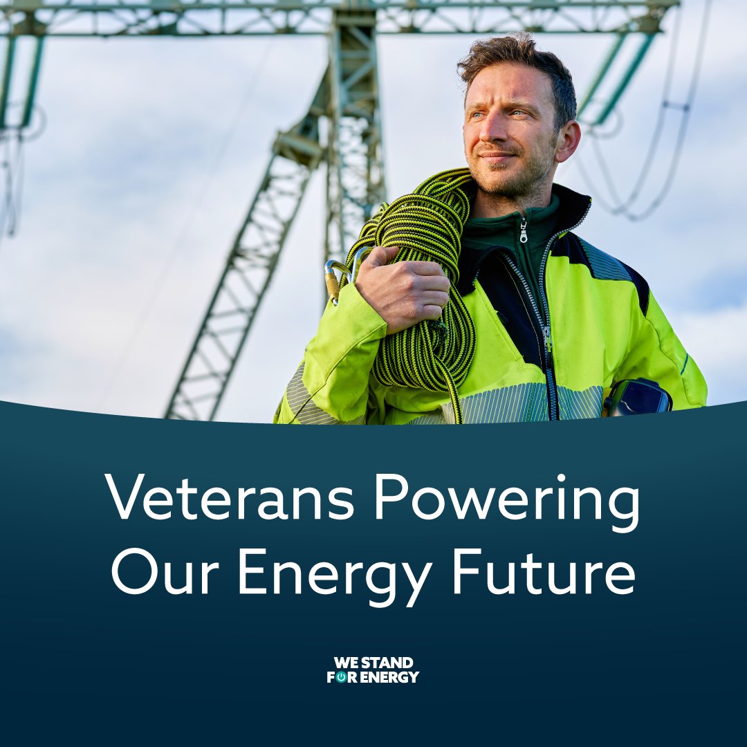 Veterans continue to serve beyond the uniform, bringing leadership, resilience, and problem-solving skills to the energy workforce.

Recognizing those helping power communities as the Veterans in Energy Leadership Forum convenes.