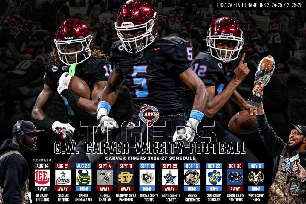 Official Schedule.. Hunting Season