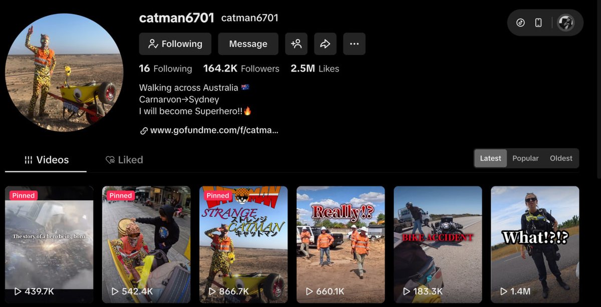 Alpha good lead recent 1.1m. $catman Catman's dream is to be real-life ...