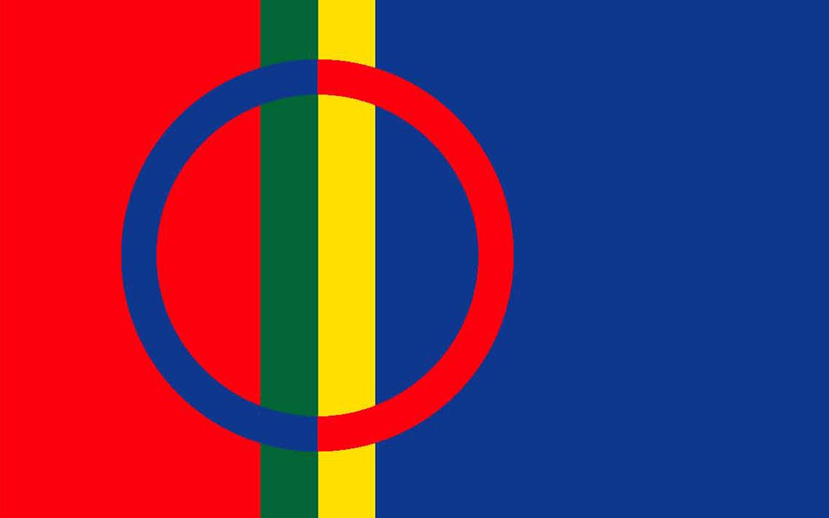 "Våra fäder övervunno vrånga våldsmän fordomtima, bröder låt oss likaledes strida segt emot förtrycket! Solens söner starka släkte! Dig kan ingen ovän kuva, blott ditt väna språk du vårdar, minnes forntidsfädrens maning: Sameland åt samerna!" 
För övrigt.