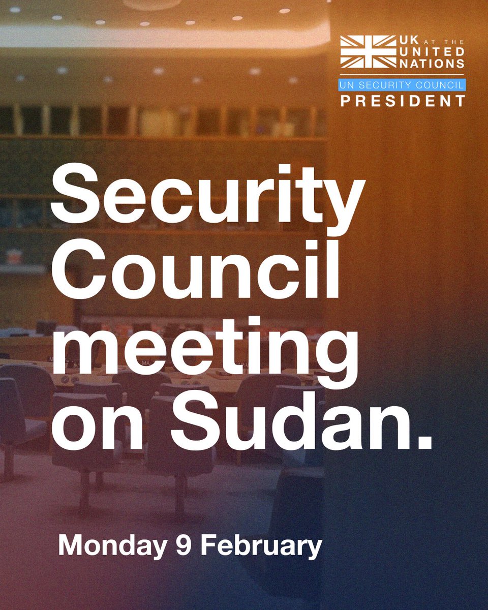 UKUN_NewYork's tweet photo. The @theIPCinfo has confirmed that famine has spread to Um Baru and Kernoi in north Darfur.

Along with 🇧🇭🇩🇰, the UK has called for @UN Security Council consultations to address this ongoing crisis.

The warring parties must allow humanitarian aid to reach the people of Sudan. https://t.co/VhKU8BVXds