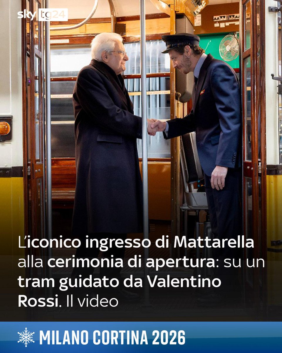 Il presidente della Repubblica Sergio Mattarella è - di nuovo - protagonista delle #Olimpiadi di Milano Cortina 2026➡️ shorturl.at/jUk9I