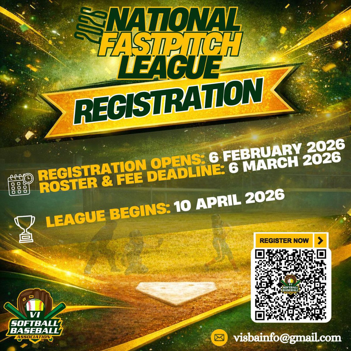 Registration is OPEN and rosters are now being accepted for the upcoming.

⏰ Roster submission deadline is fast approaching, so get your team finalised and ready to compete.

This season is shaping up to be BIG… and we want YOU in it 🔥