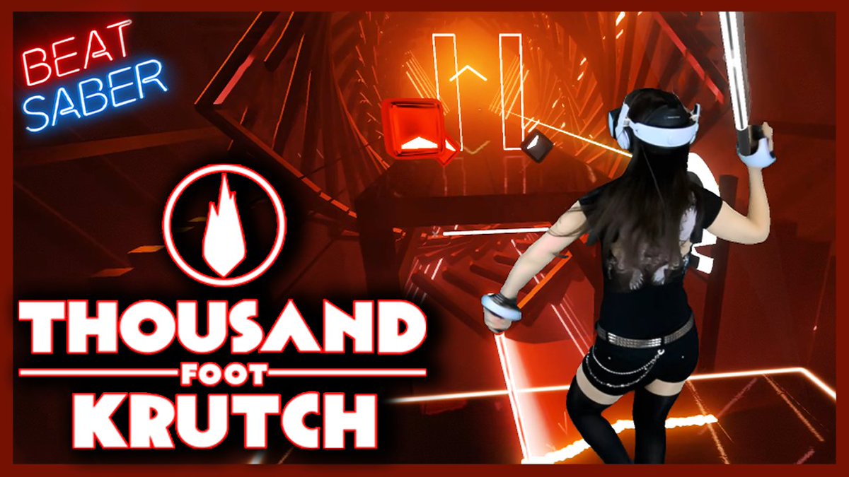 pretty_dino's tweet photo. I really love TFK’s music, including this one! I even got goosebumps while editing the video. 🤟😃
Thousand Foot Krutch - Courtesy Call [EXPERT+]
https://t.co/1DvsNBkdJJ
Check it out! 😉

#BeatSaber #MixedReality #VR #Rock #ThousandFootKrutch #TFK #PSVR2 #PSVR2PC https://t.co/pD2rM6P9ef