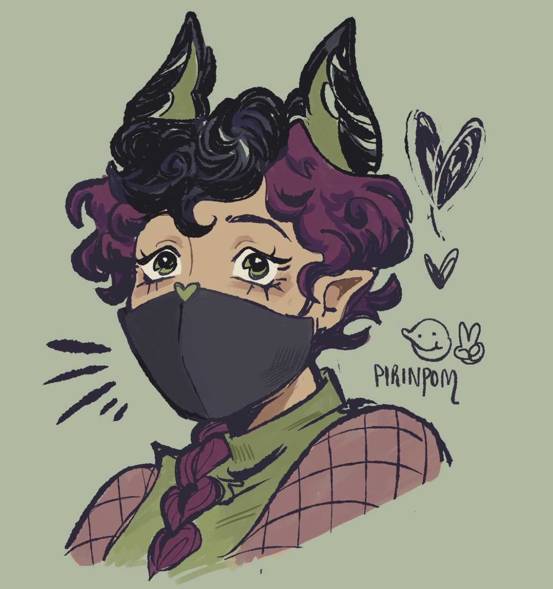 pirinpom's tweet photo. + some oc requests from discord 🤓 https://t.co/20r62jais6