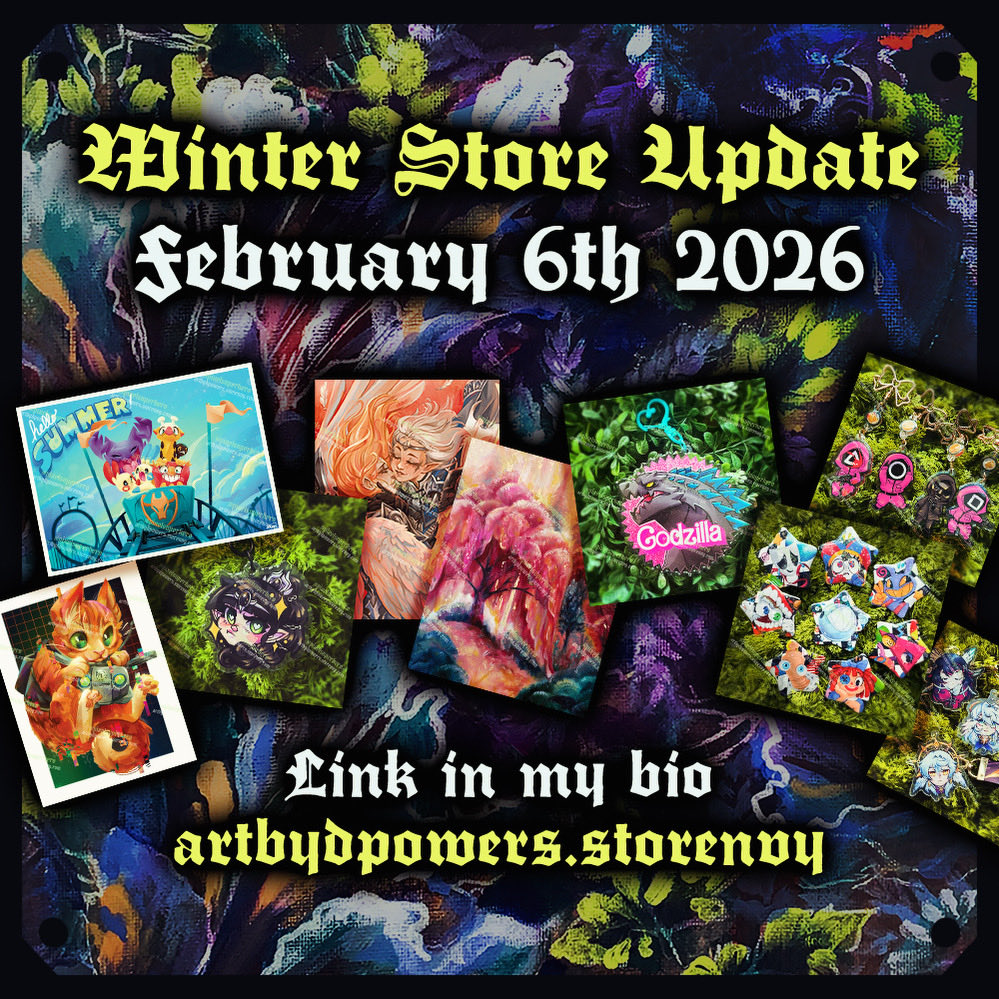 Shop is live woo woo