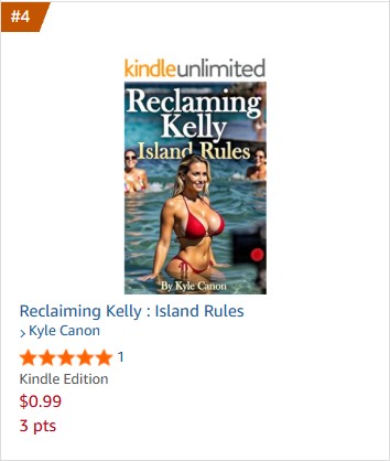 #4 NEW RELEASES + #27 OVERALL?!  Reclaiming Kelly: Island Rules dominating Amazon! 
Hotwife erotica at its finest—explicit, sultry, pulse-pounding reclaiming in paradise. Check it out NOW—free with KU. This heat is too good to miss!
amazon.com/Reclaiming-Kel…

#Hotwife